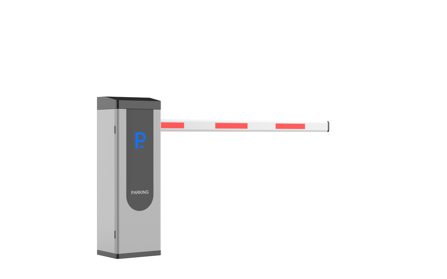 Barrier Gate Project Cases Highway boom barrier gate for toll station entrance