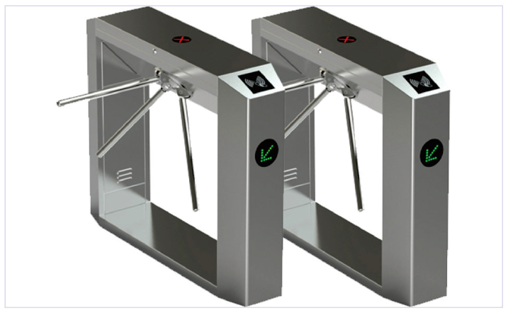Boom Barrier Gate & Turnstile Manufacturer | BXB Barrier Bridge-type octagonal tripod turnstile