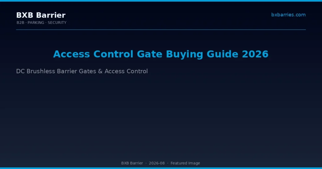 Access Control Gate Buying Guide 2026 - Featured Image